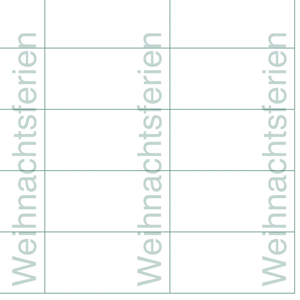 Eingetragene Ferien in der dream. plan. teach. Agenda